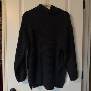 Urban Outfitters Black Cowl Neck Sweater
